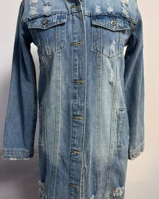 Giacchetta denim jeans donna