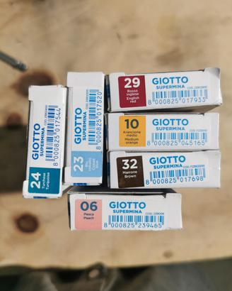 Matite colorate Giotto Supermina
