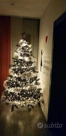 vndo albero di Natale  210 cm  nero 