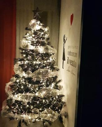 vndo albero di Natale  210 cm  nero 