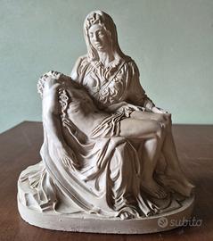 Riproduzione Pietà di Michelangelo - Statua h 21cm