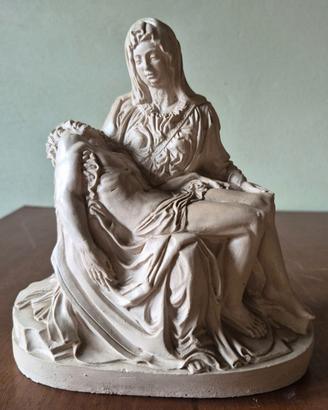 Riproduzione Pietà di Michelangelo - Statua h 21cm