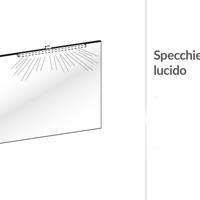 Specchiera filo lucido