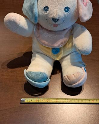 Cagnolino di peluche Chicco con sonagli