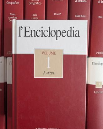 Enciclopedia completa firmata Repubblica 