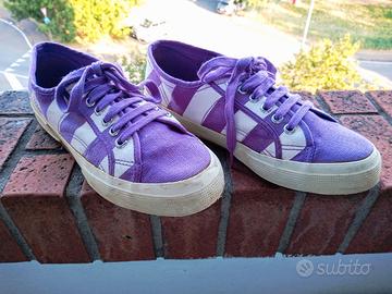 Football Fans Superga sneakers bianco viola 39