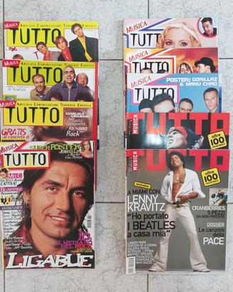 Set di 9 Tutto Musica & Spettacolo 1996-2001