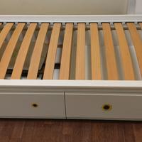 Letto Sangiorgio con rete a doghe 190 x 90