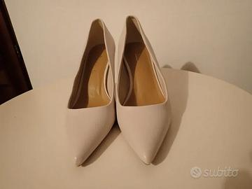 Scarpe donna color panna eleganti