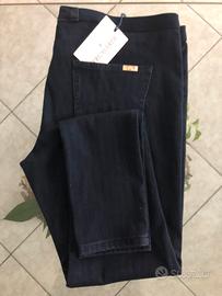 TRUSSARDI JEANS LEGGINGS CON ETICHETTA