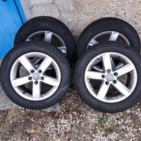Gomme invernali Pirelli + cerchi Audi originali