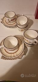 set da 6 tazze nuove in sxatola ginori