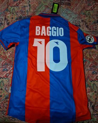 Maglia calcio Baggio Bologna tg M 1997-1998