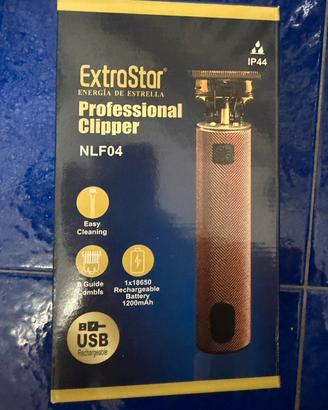 Tagliacapelli ExtraStar cordless USB nuovo