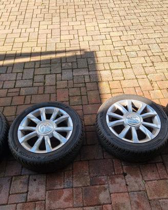cerchi e gomme da neve 15 per vw up 