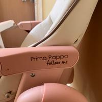 Seggiolone pappa rosa