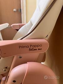 Seggiolone pappa rosa