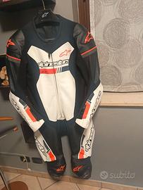 Tuta in pelle alpinestars gp force