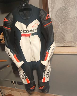 Tuta in pelle alpinestars gp force