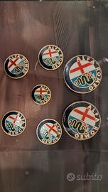 kit fregi stemmi loghi alfa romeo 147 156 GT MITO