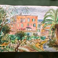 Dipinto Scuola Napoletana di Mario Cortiello