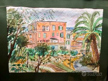 Dipinto Scuola Napoletana di Mario Cortiello