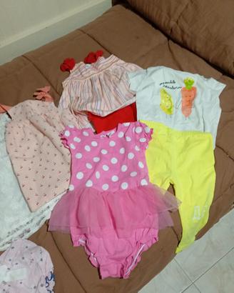9 set o abiti neonata 
