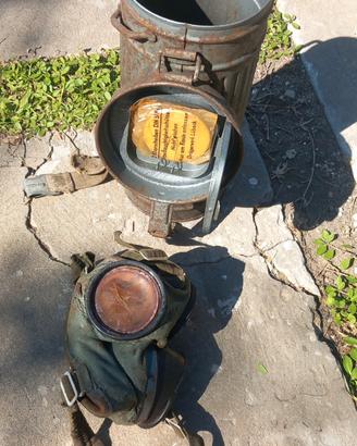 Custodia maschera Tedesca WW2