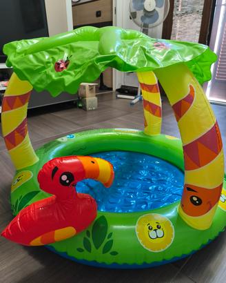 piscina bambino con copertura