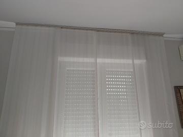 Binario per tenda a 4 pannelli 