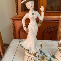 Statuine Capodimonte Dama e Gentiluomo
