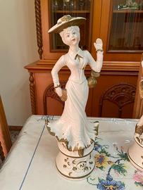 Statuine Capodimonte Dama e Gentiluomo
