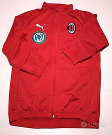 Felpa Puma Milan Rossa - 13/14 Anni Unisex Ottime