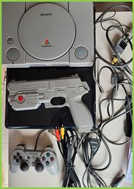 PlayStation 1 PS1 - Console con Pistola Inclusa