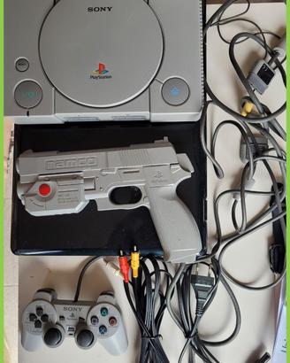 PlayStation 1 PS1 - Console con Pistola Inclusa
