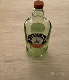 Bottiglia gin Plymouth VUOTA
