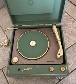 Giradischi Fonovaligia Vintage Telefunken Musikus