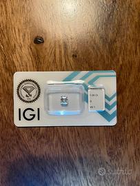 Diamante naturale 1 carato-G-VS1-IGI