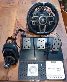 suzuka racing well 900 volante + cambio + pedalier