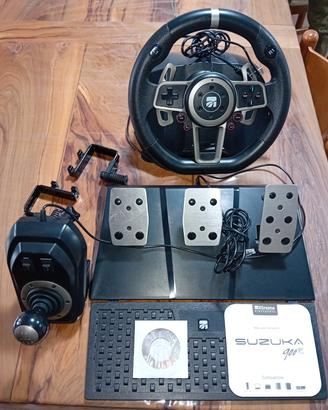 suzuka racing well 900 volante + cambio + pedalier