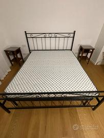 Letto matrimoniale in ferro