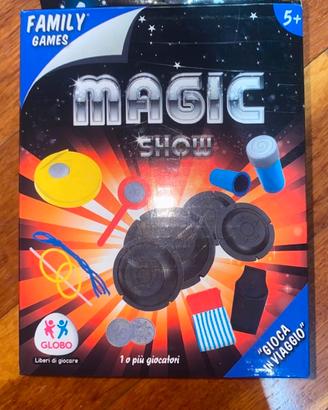 Lotto 2 Set Giochi di Magia "Magic Show" Globo