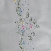 completo lenzuolo matrimoniale ricamato 