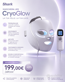Maschera LED Shark CryoGlow NUOVA