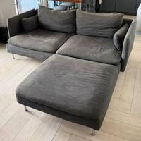 Divano Ikea SÖDERHAMN 3 posti + pouf