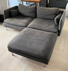 Divano Ikea SÖDERHAMN 3 posti + pouf