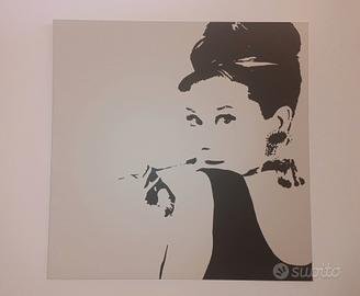 Quadro Audrey Hepburn 