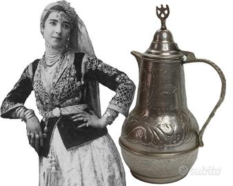 Teiera algerina vintage anni '60 Algeri Algeria