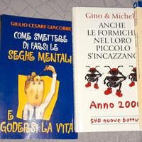 set 4 libri genere comico 