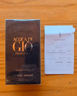acqua di gio armani purfume profumo 100ml